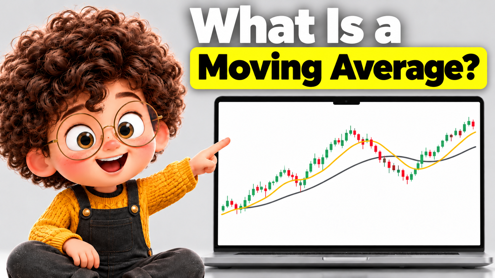 SMA and EMA moving averages illustrated on a trading chart